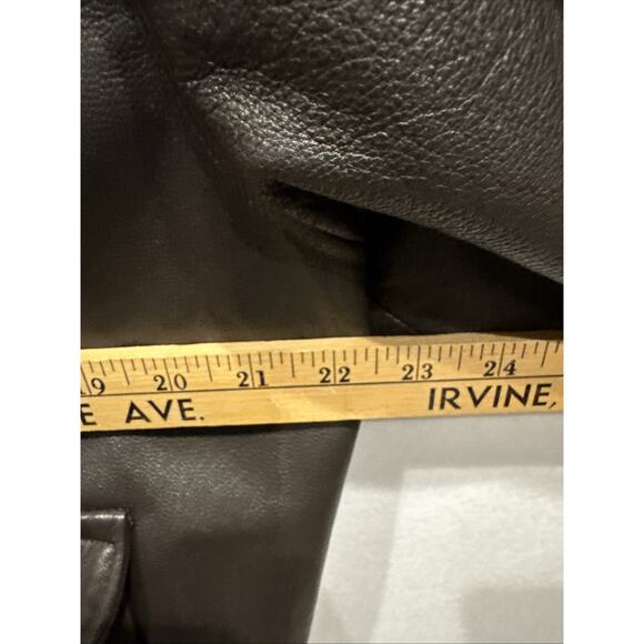 Avirex A-2 50th Anniversary 1947-1997 Genuine Goat Skin Leather‎ Jacket Size 44 - Picture 3 of 12